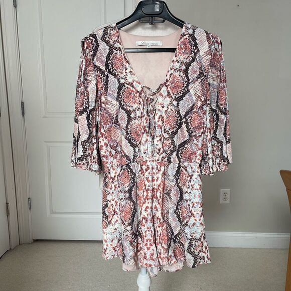 LOVERS + FRIENDS Epiphany Python Romper - Picture 2 of 8